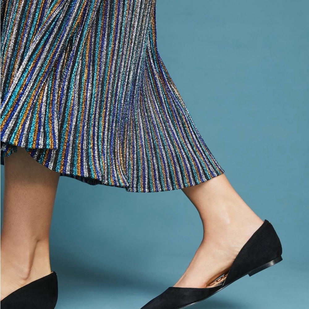 Sam Edelman Black Pointed Toe Heels - Picture 3 of 5